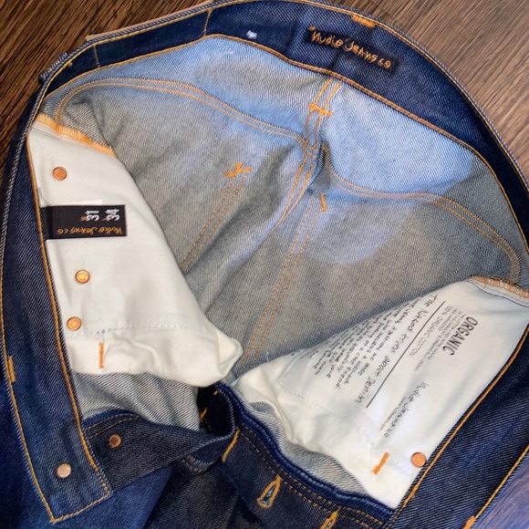 Nudie Jeans Co raw denim jeans. 31W 34L - Picture 4 of 4